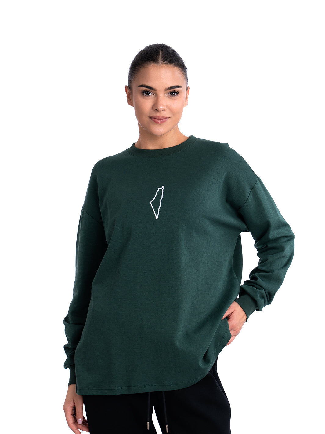 Women Long Sleeve Palestine Tshirt