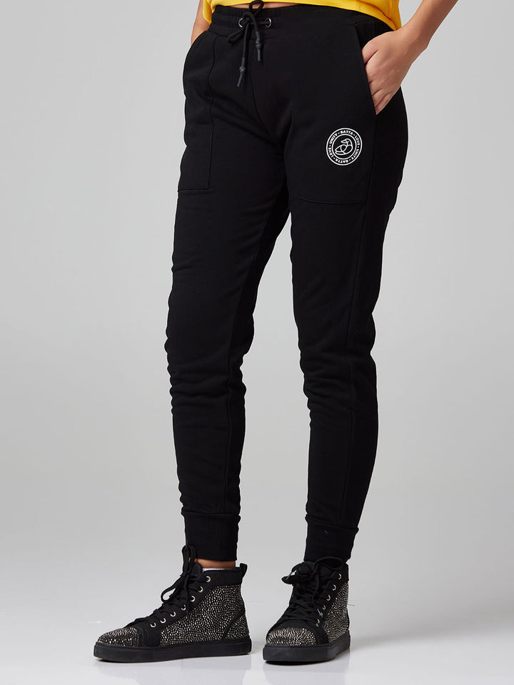 Women Batta Track Pants in French Terry