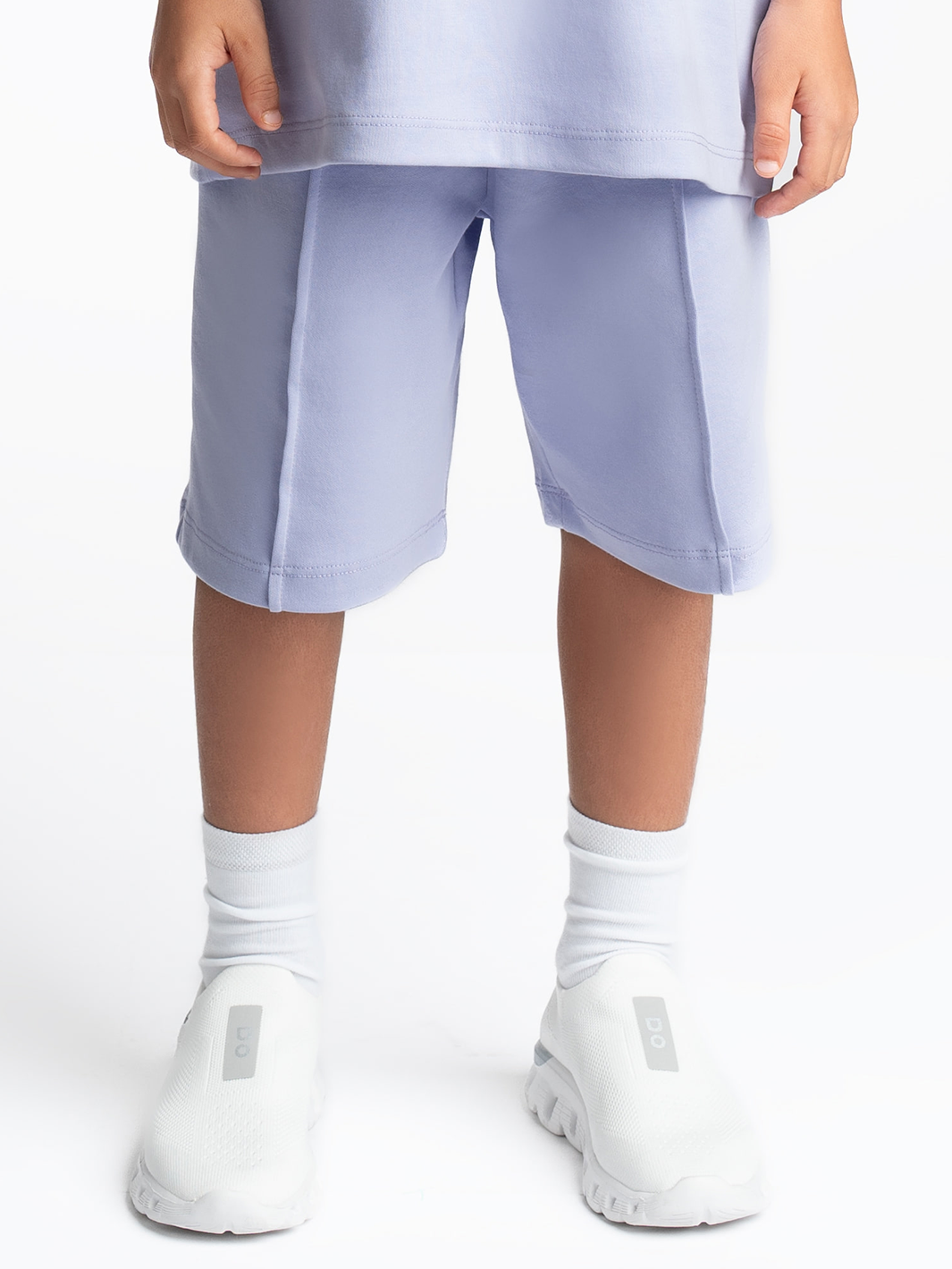 Kids OS Cotton Shorts with 3D Embroidery