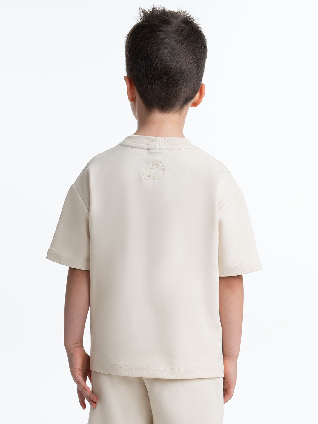 Kids OS Cotton T-Shirt with 3D Embroidery