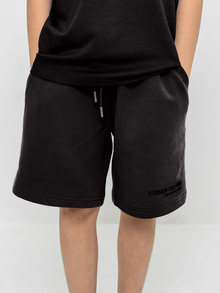 Kids OS Blended Cotton Shorts -Stronger Together