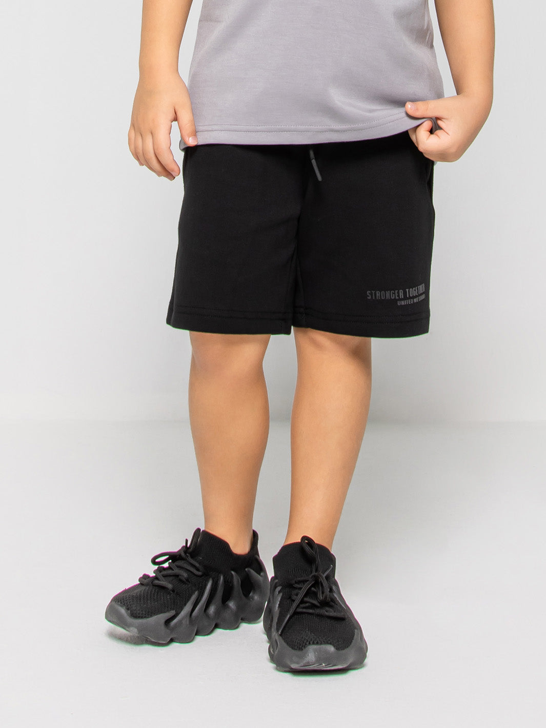 Kids OS Blended Cotton Shorts -Stronger Together