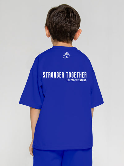 Kids Oversized Soft T-Shirt - Stronger Together