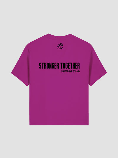 Kids Oversized Soft T-Shirt - Stronger Together