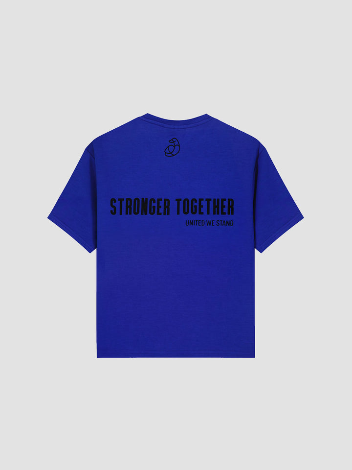 Kids Oversized Light Breathable T-Shirt - Stronger Together