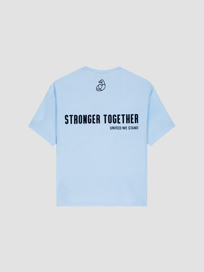 Kids Oversized Light Breathable T-Shirt - Stronger Together
