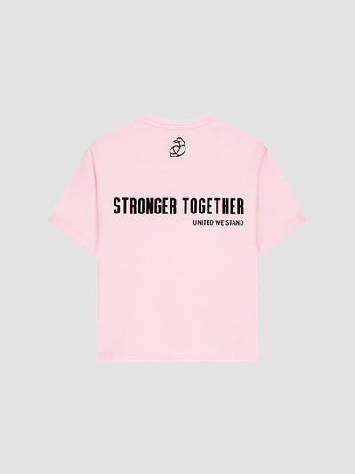 Kids Oversized Light Breathable T-Shirt - Stronger Together