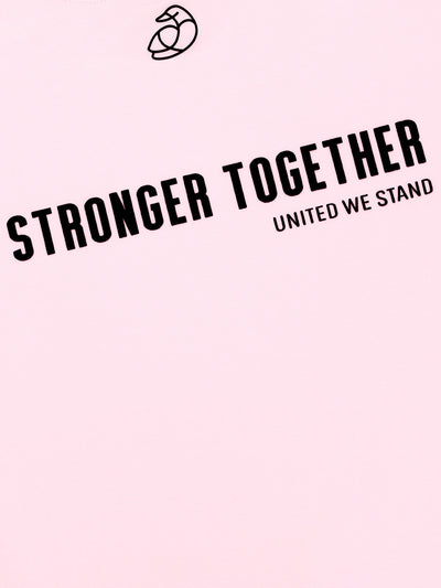 Kids Oversized Light Breathable T-Shirt - Stronger Together