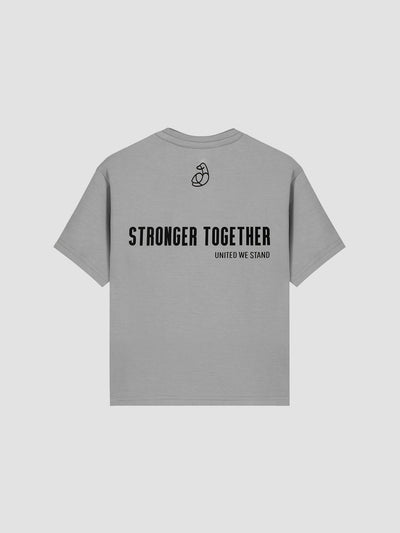 Kids Oversized Light Breathable T-Shirt - Stronger Together