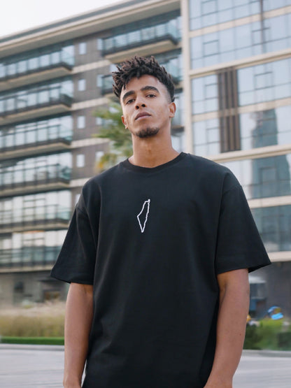 Men Oversized Palestine Tshirt