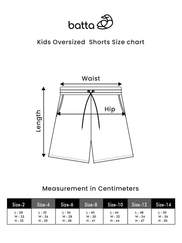Kids OS Blended Cotton Shorts -Stronger Together