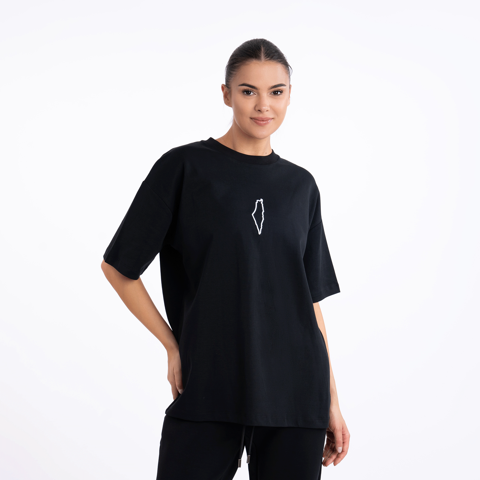 Women Oversized Palestine Tshirt