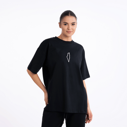 Women Oversized Palestine Tshirt