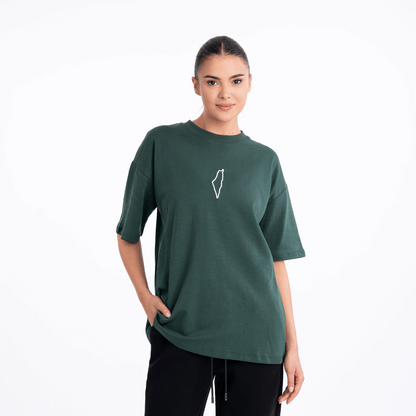 Women Oversized Palestine Tshirt