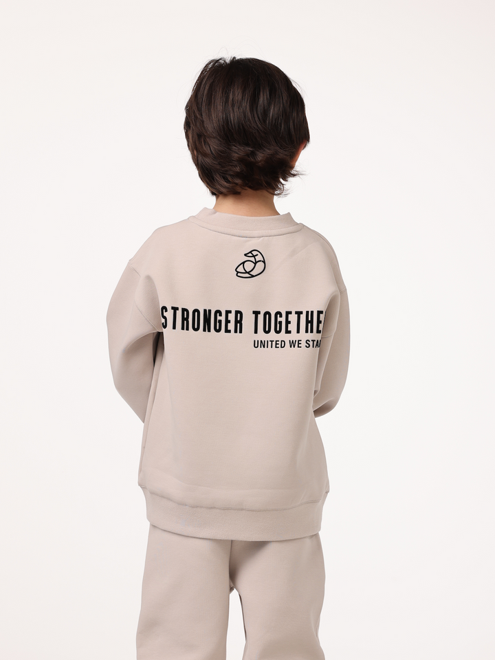 STKOS  Kids Sweatshirt Stronger Together