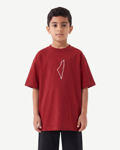 Kids Oversized Palestine Tshirt