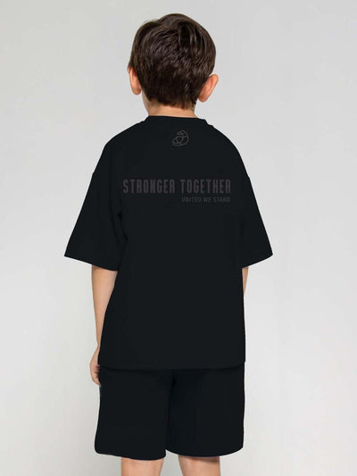 Kids Oversized Soft T-Shirt - Stronger Together