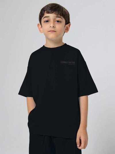 Kids Oversized Soft T-Shirt - Stronger Together