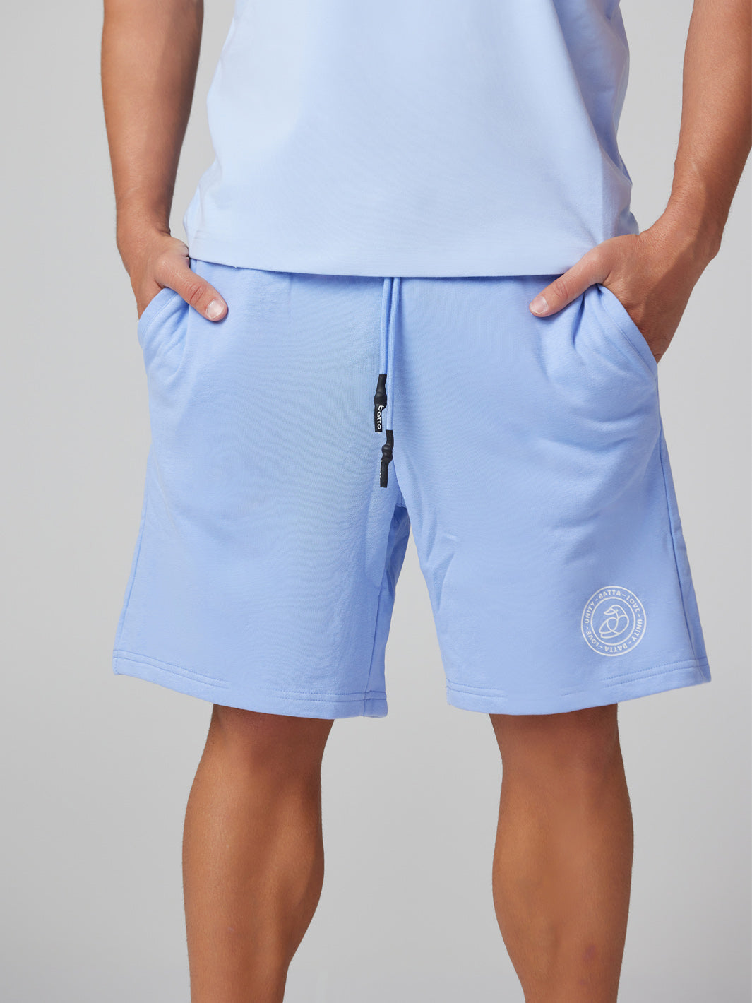 Men Batta Shorts 100% Cotton in French Terry