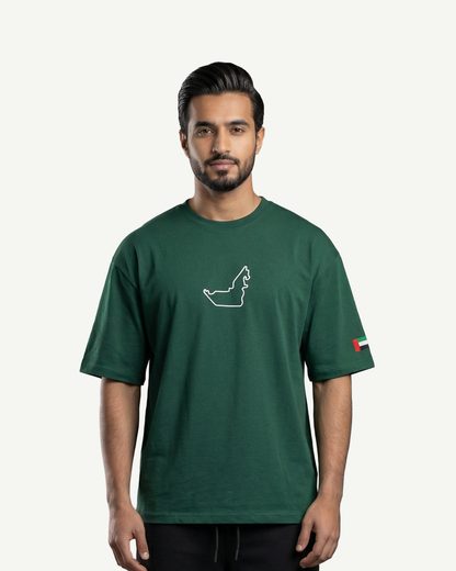 Men Oversized UAE Tshirt