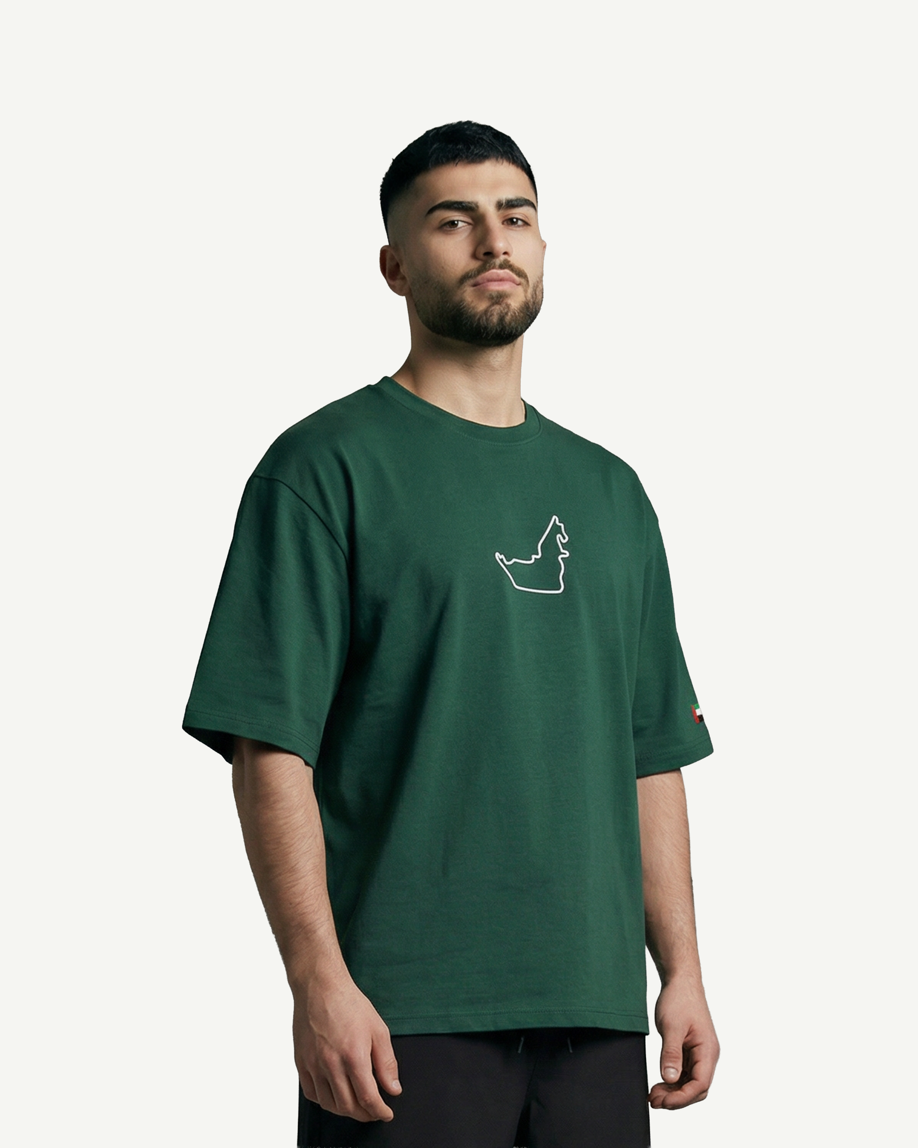 Men Oversized UAE Tshirt