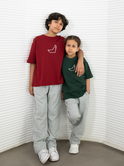 Kids Oversized UAE Tshirt