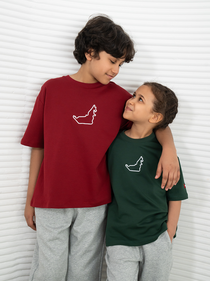 Kids Oversized UAE Tshirt