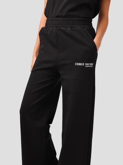 Women Wide High Waist Light Beige Pants