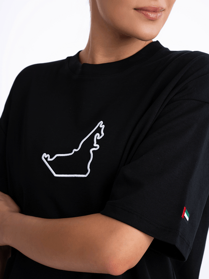 Women Oversized UAE Tshirt