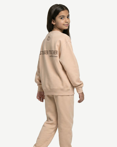 STKOS  Kids Sweatshirt Stronger Together