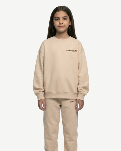 STKOS  Kids Sweatshirt Stronger Together