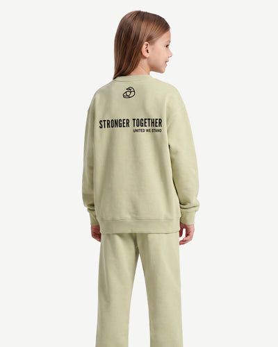 STKOS  Kids Sweatshirt Stronger Together