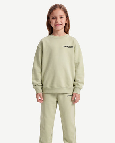 STKOS  Kids Sweatshirt Stronger Together
