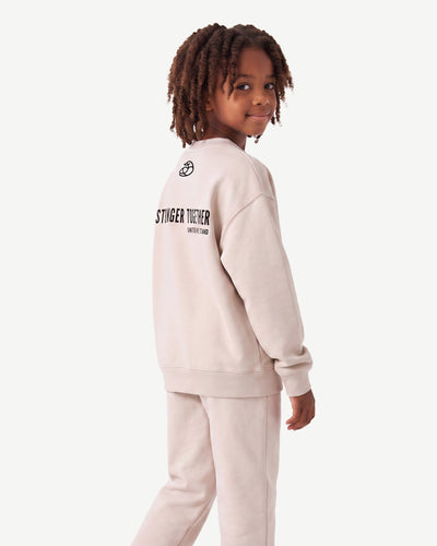 STKOS  Kids Sweatshirt Stronger Together