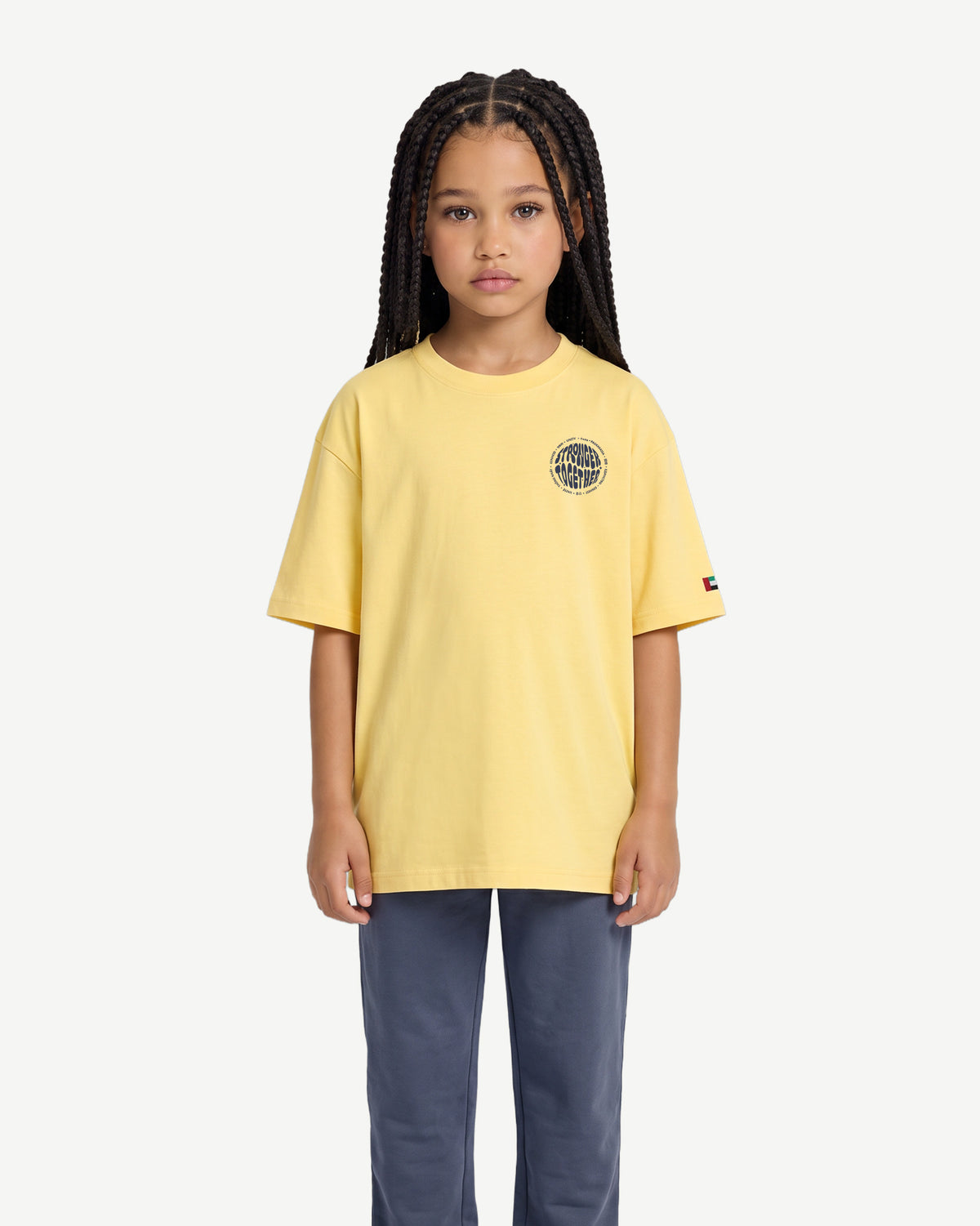 Kids Global Unity Graphic Tee UAE Flag Edition