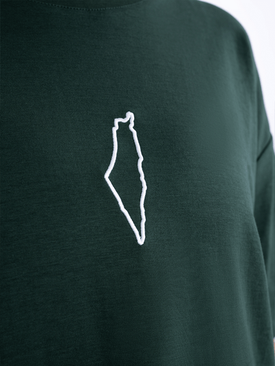Women Oversized Palestine Tshirt