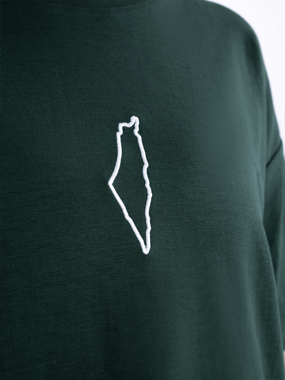 Women Oversized Palestine Tshirt