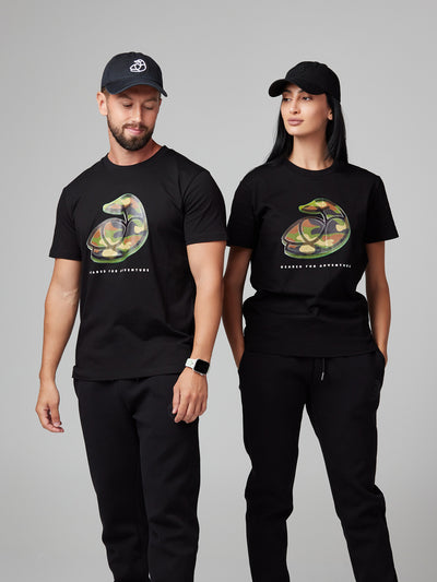 Women Cotton T-Shirt - Geared for Adventure